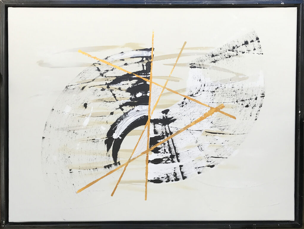 Balance er et maleri fra Gallerihimlen malet på 80x60 cm lærred med ramme