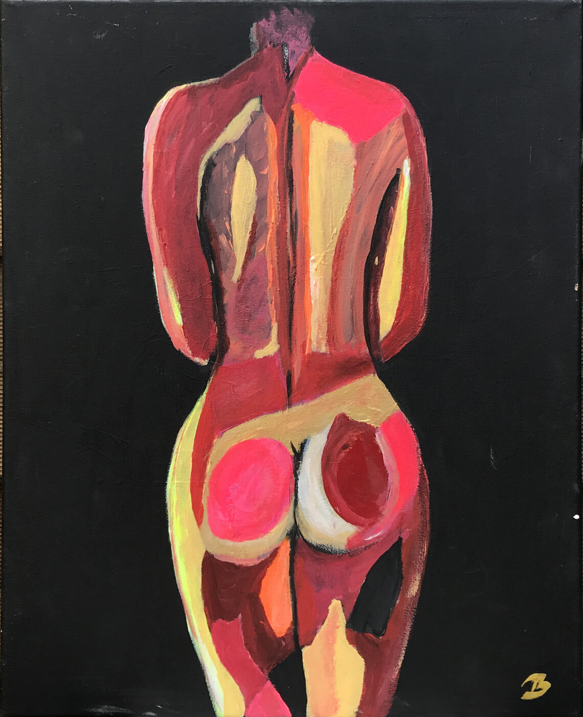Body er et maleri fra Gallerihimlen malet på 40x50 cm lærred