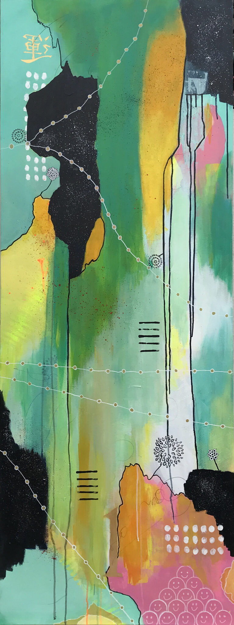 Indian Summer er et maleri fra Gallerihimlen malet på 60x160 cm lærred