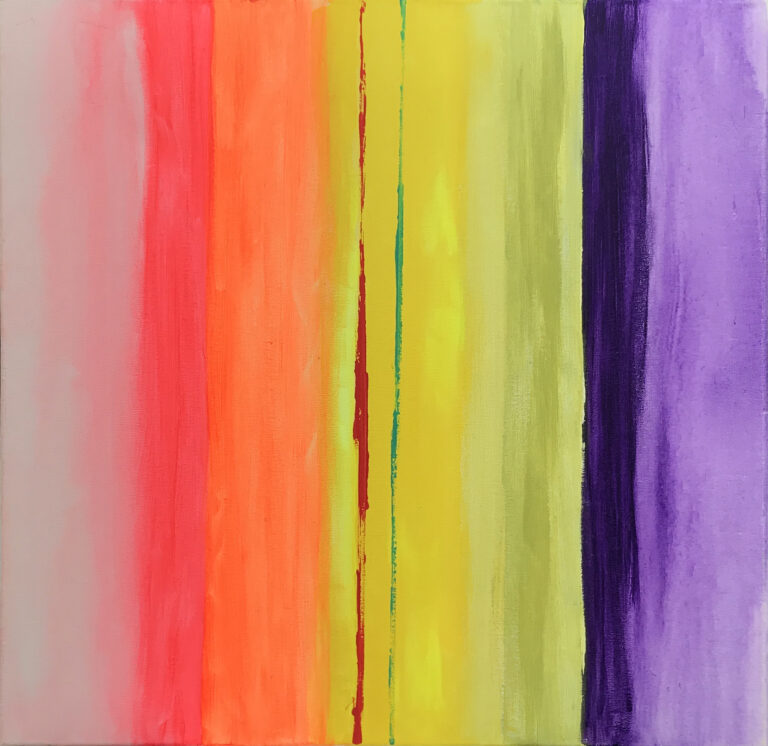 Mindblowing 2 er et maleri fra Gallerihimlen malet på 60x60 cm lærred