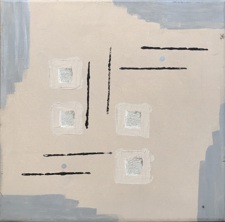 Mirror Order 2 er et maleri fra Gallerihimlen malet på 30x30 cm lærred