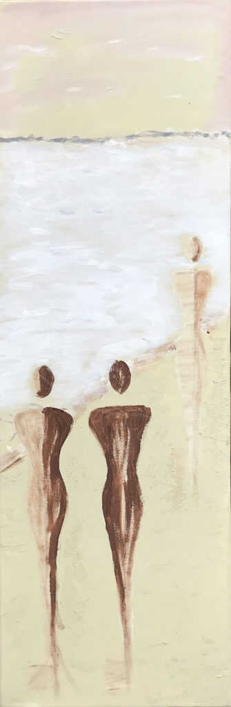 Walk the Talk er et maleri fra Gallerihimlen malet på 30x90 cm lærred