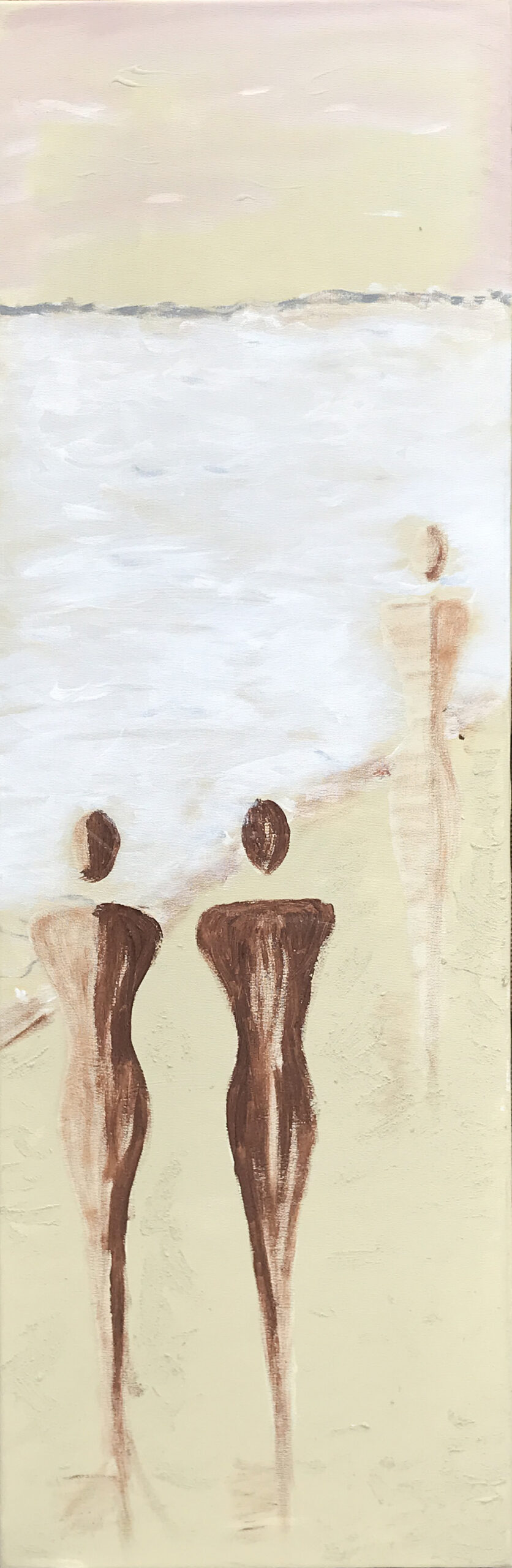 Walk the Talk er et maleri fra Gallerihimlen malet på 30x90 cm lærred