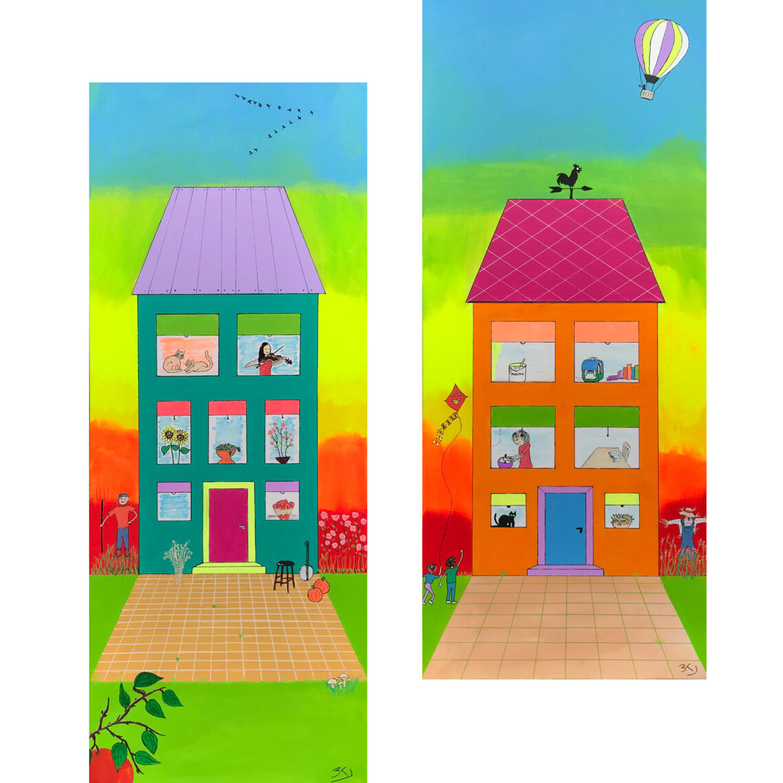 Harvest 1+2 fra serien In the Summertime findes på Gallerihimlen