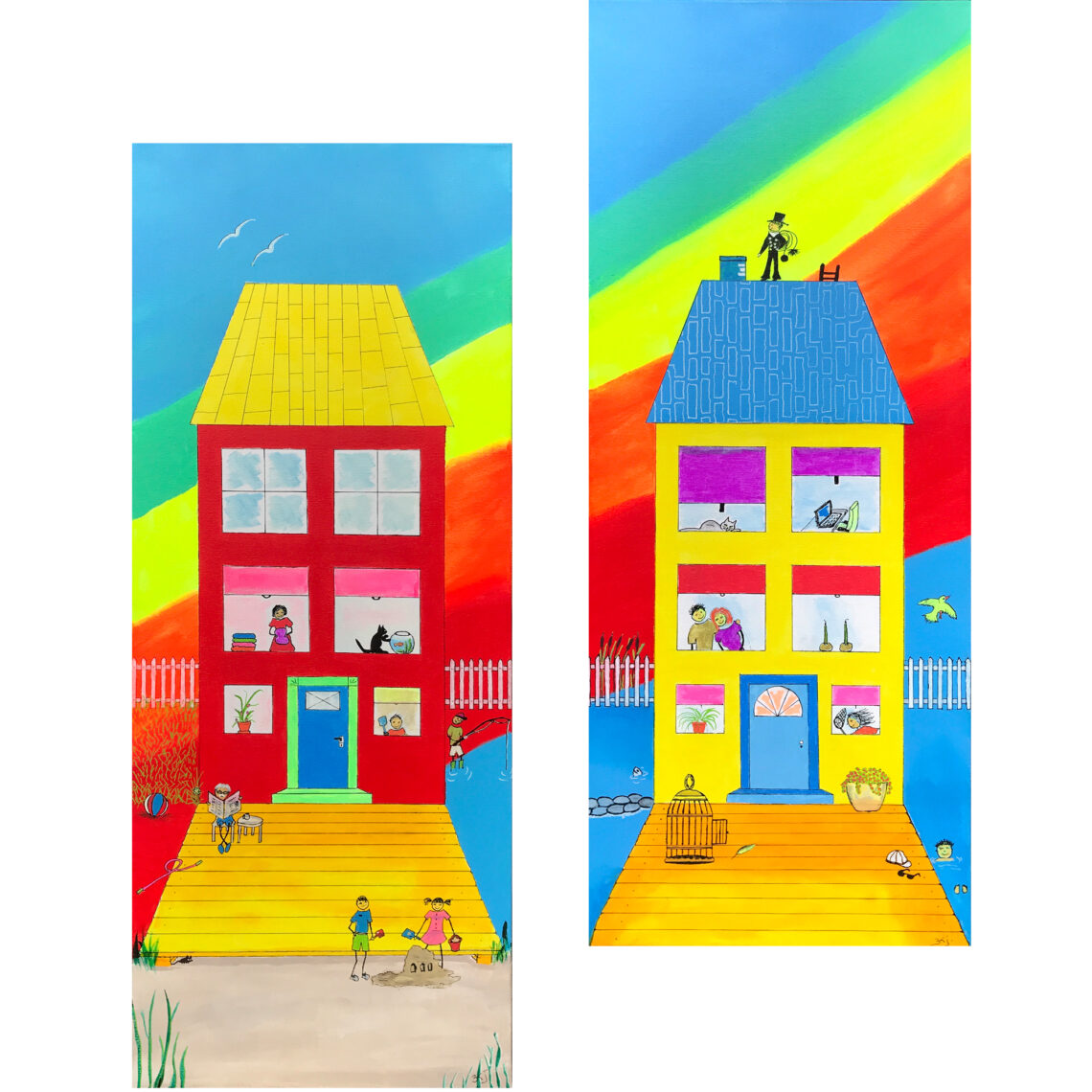 Swim Up er fra serien In the Summertime, findes på Gallerihimlen