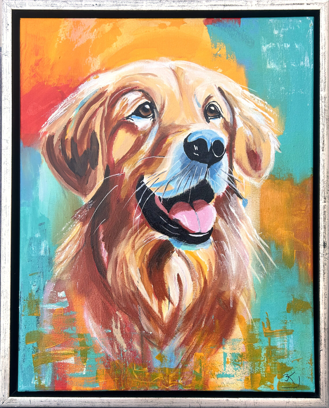 Expectations - forventningens glæde er sød - maleri af Gallerihimlen