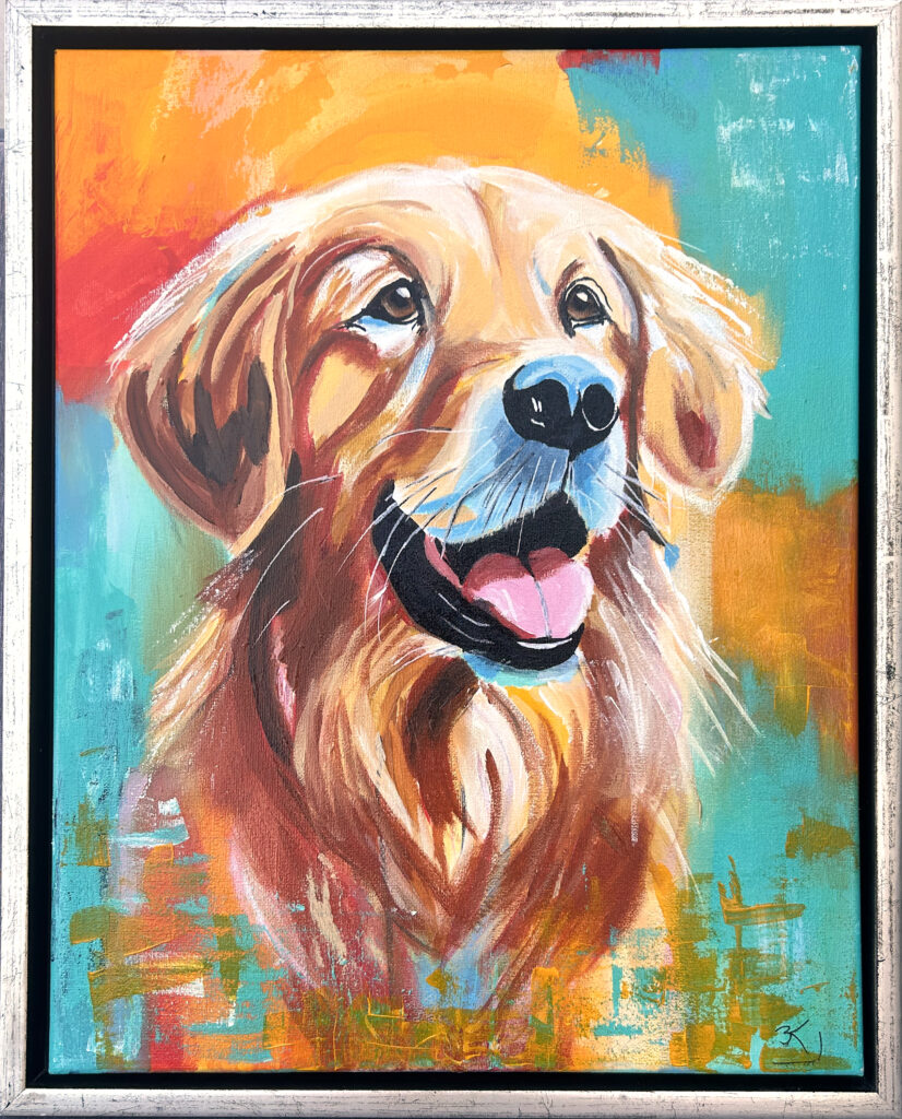 Expectations - forventningens glæde er sød - maleri af Gallerihimlen