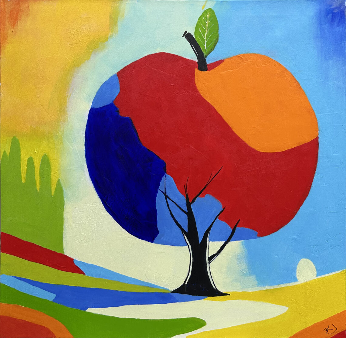 Apple Tree - a painting from Gallerihimlen