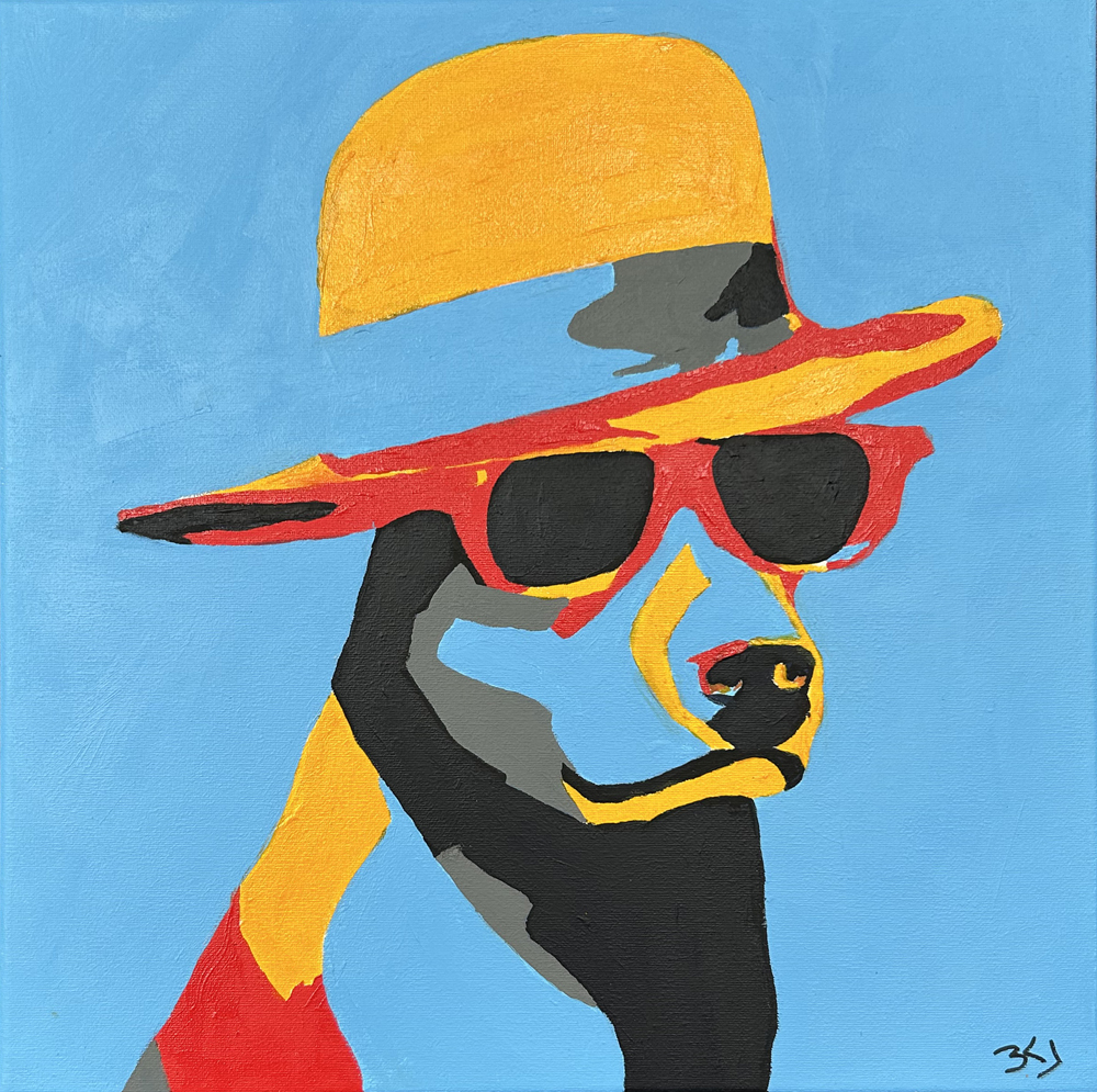Gallerihimlens cool dog